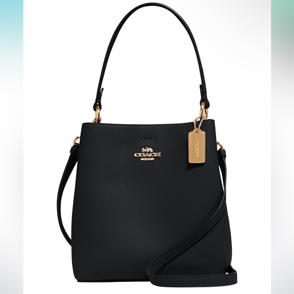 Coach Black Town Bucket Bag